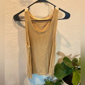 American Eagle Yellow Tank-top (medium)